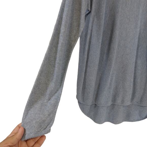 Micheal Kors blue tunic sweater top - Picture 3 of 11